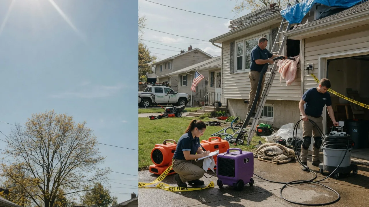 Emergency Water Removal in Pershing, IN near me